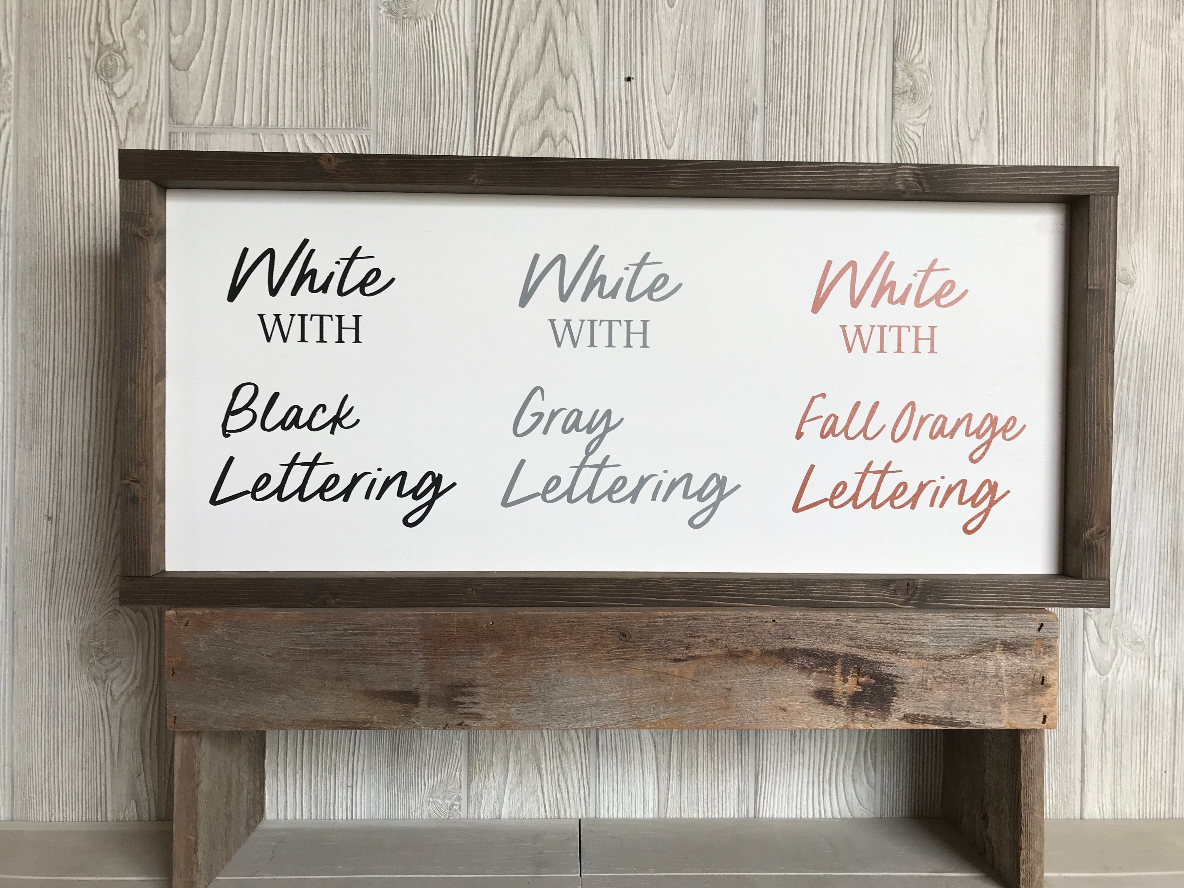 Hello Fall Farmhouse Sign
