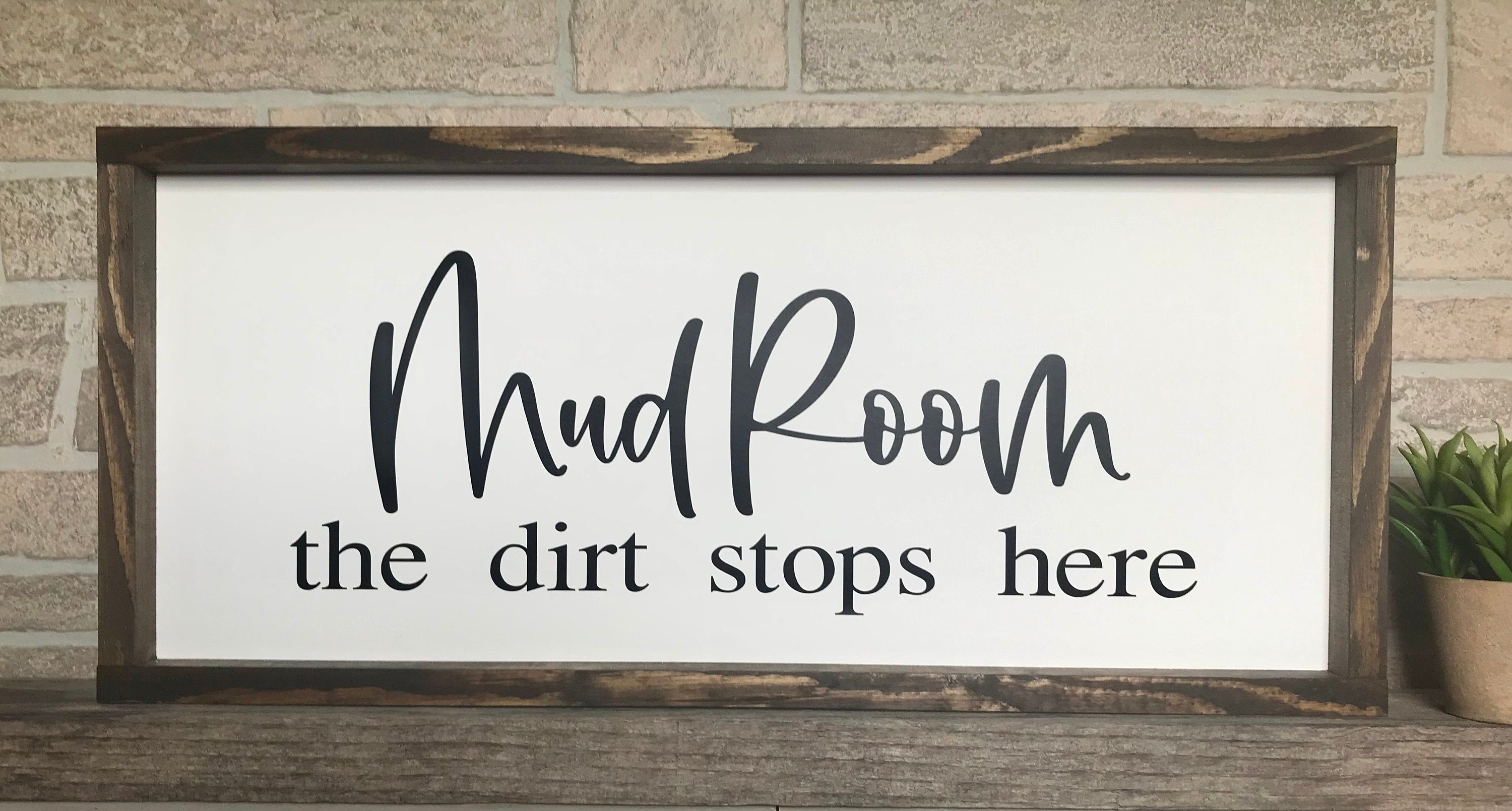 mud room, rustic farmhouse sign, country wood signs, home decor, utility room sign
